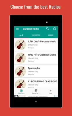 Baroque Radio android App screenshot 5